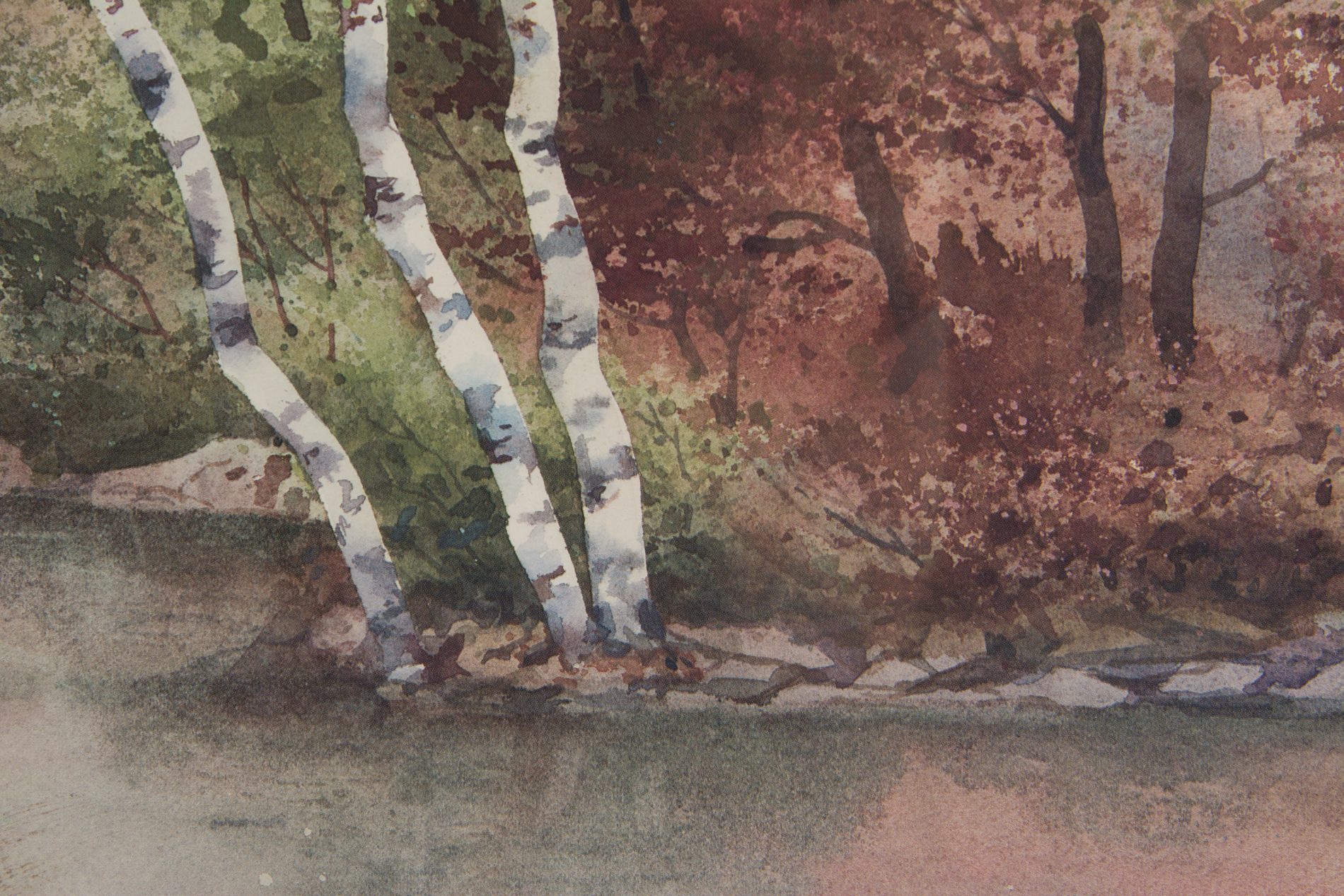 After Owen Wexler Framed Offset Lithograph