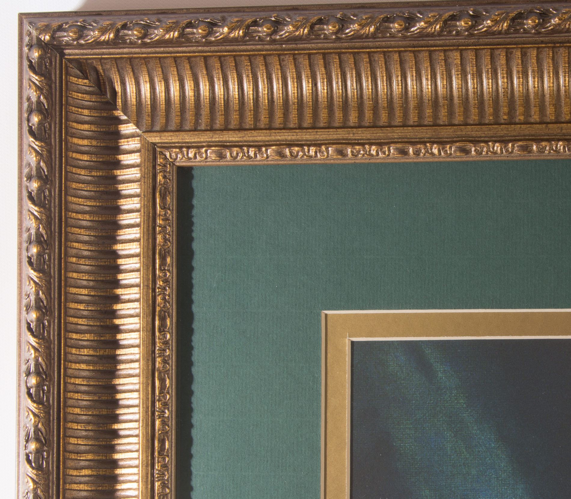 Framed Offset Lithographs Depicting Magnolias