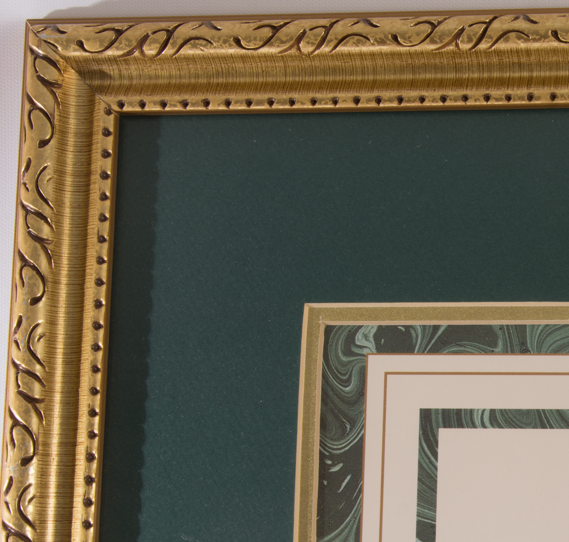 Framed Offset Lithographs Depicting Magnolias