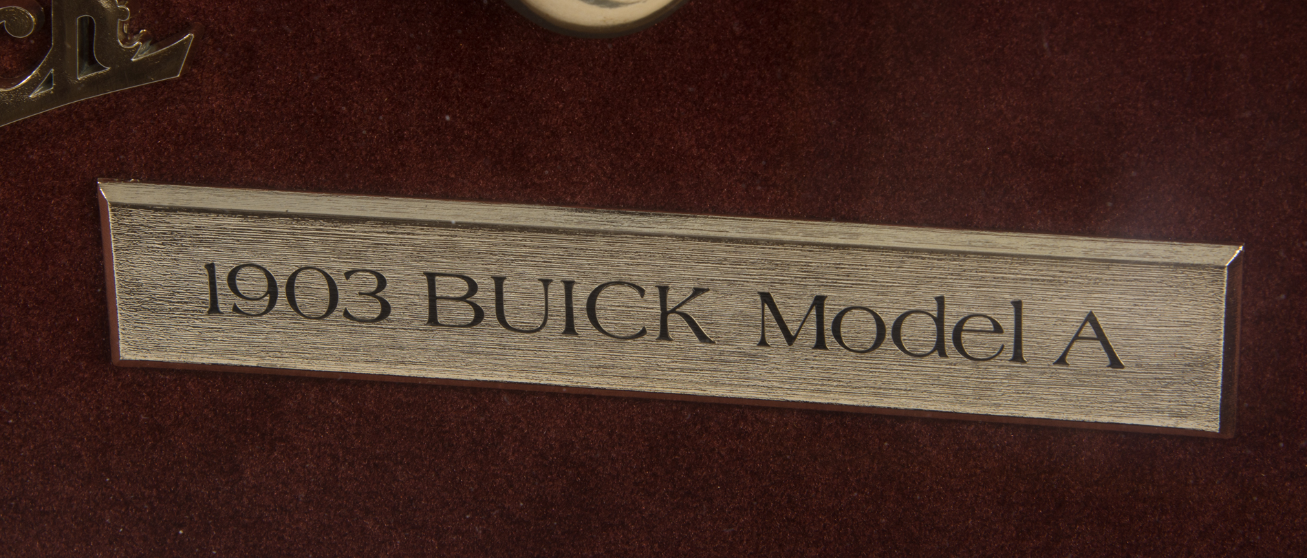 Framed Buick Memorabilia