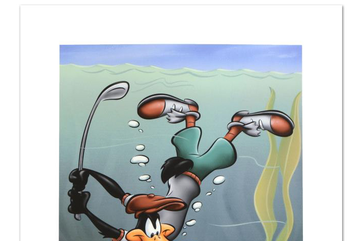 Warner Bros "Underwater Daffy" Limited Edition Giclee