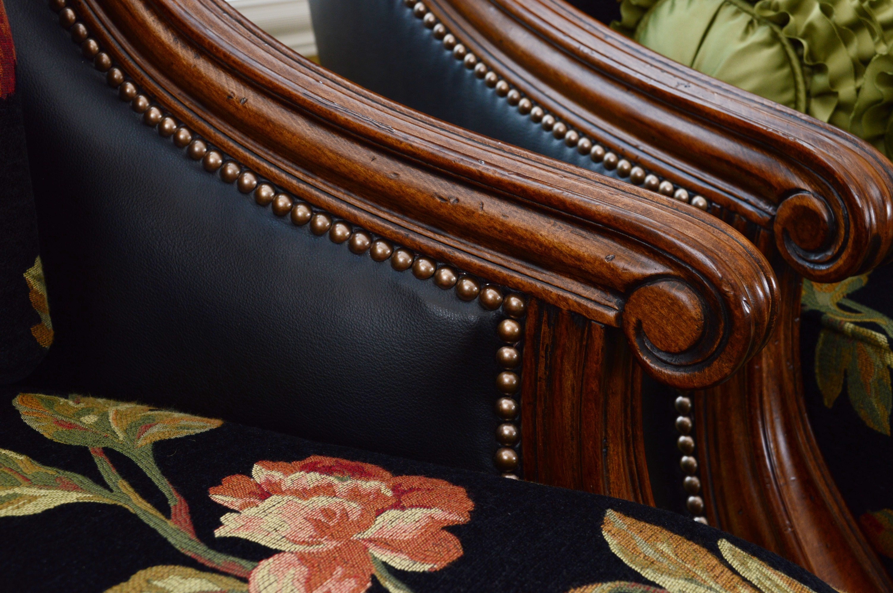 Pair of Custom Upholstered Occasional Chairs