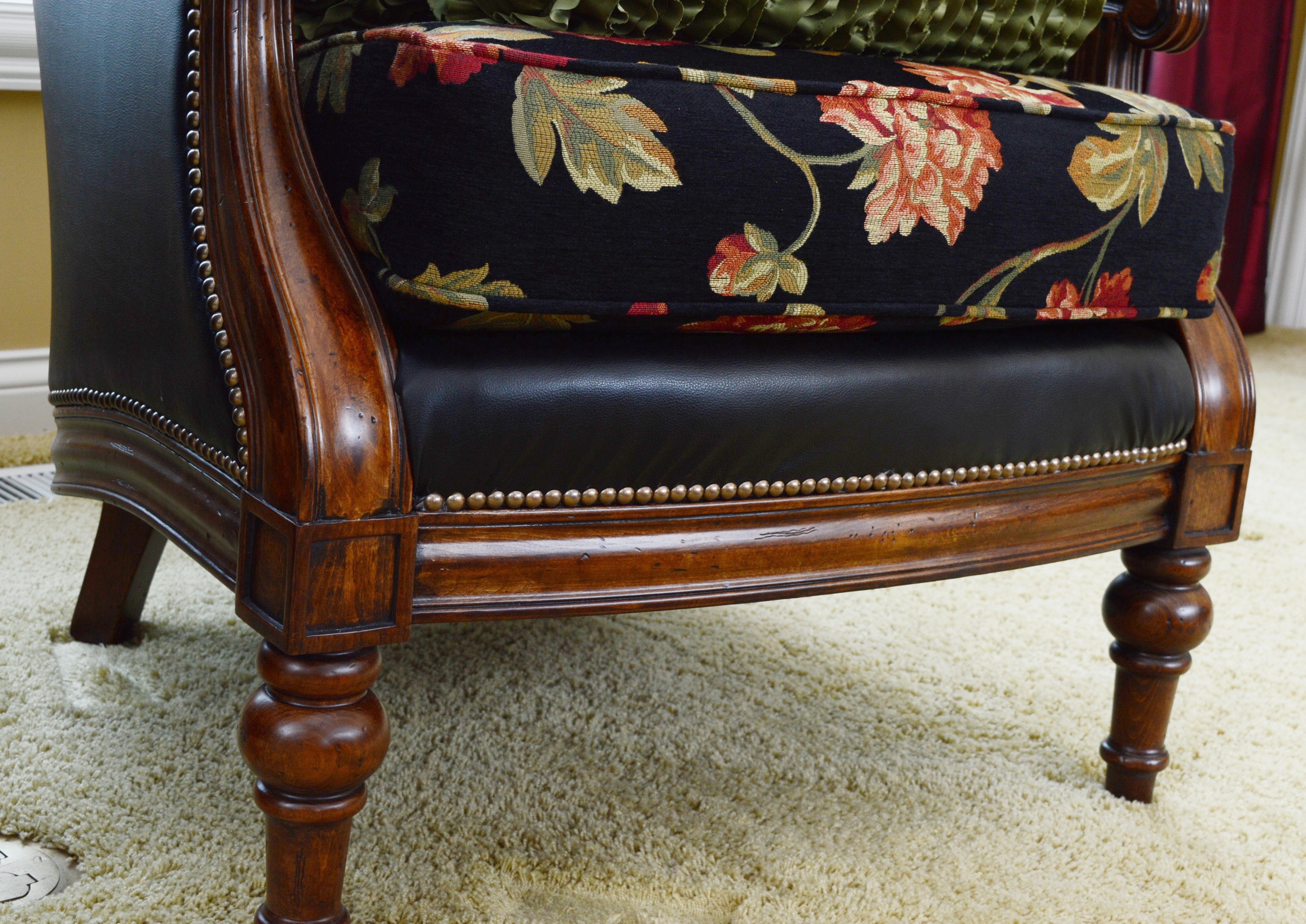 Pair of Custom Upholstered Occasional Chairs