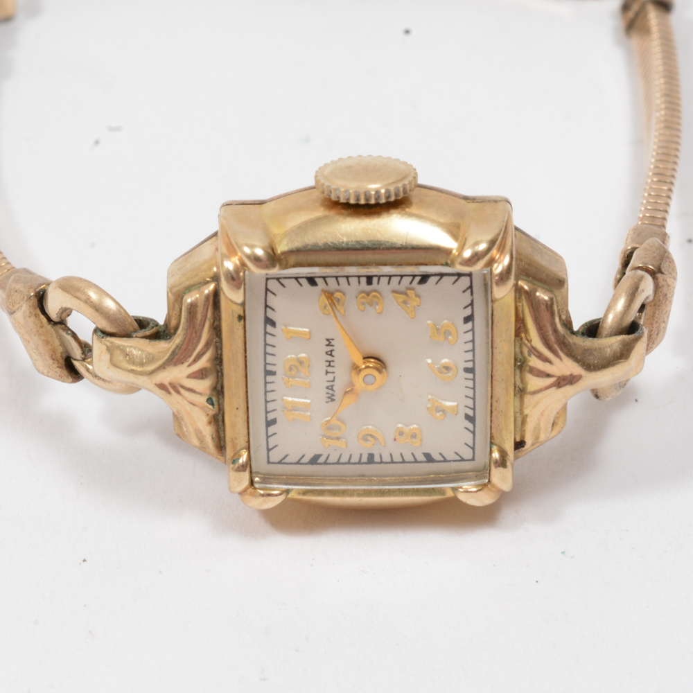 Waltham Gold Filled Analog Watches