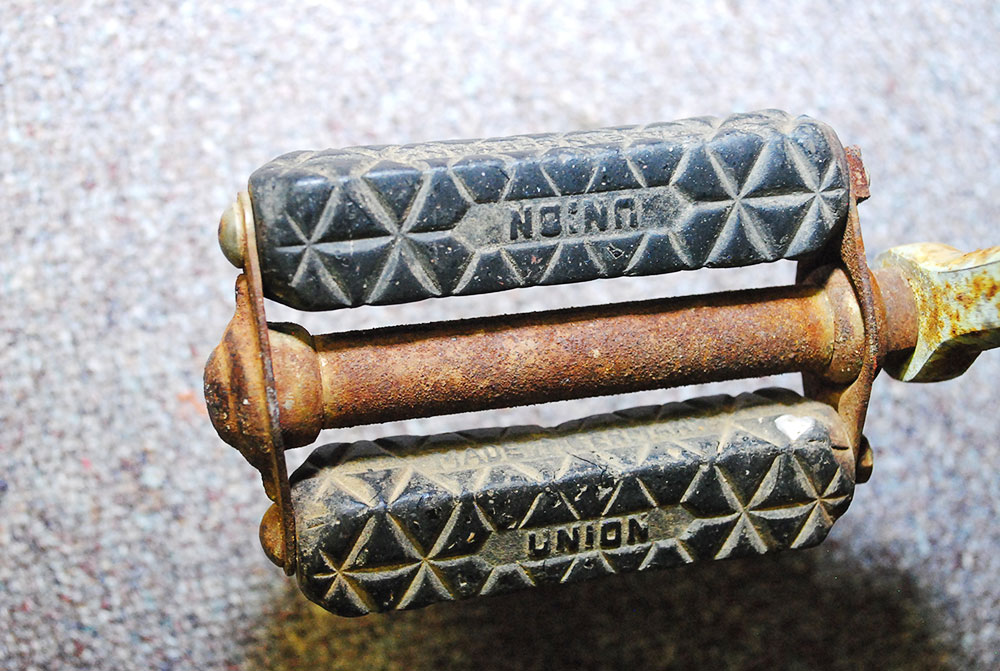 Circa 1930 Red Gobel Step-Through Bicycle