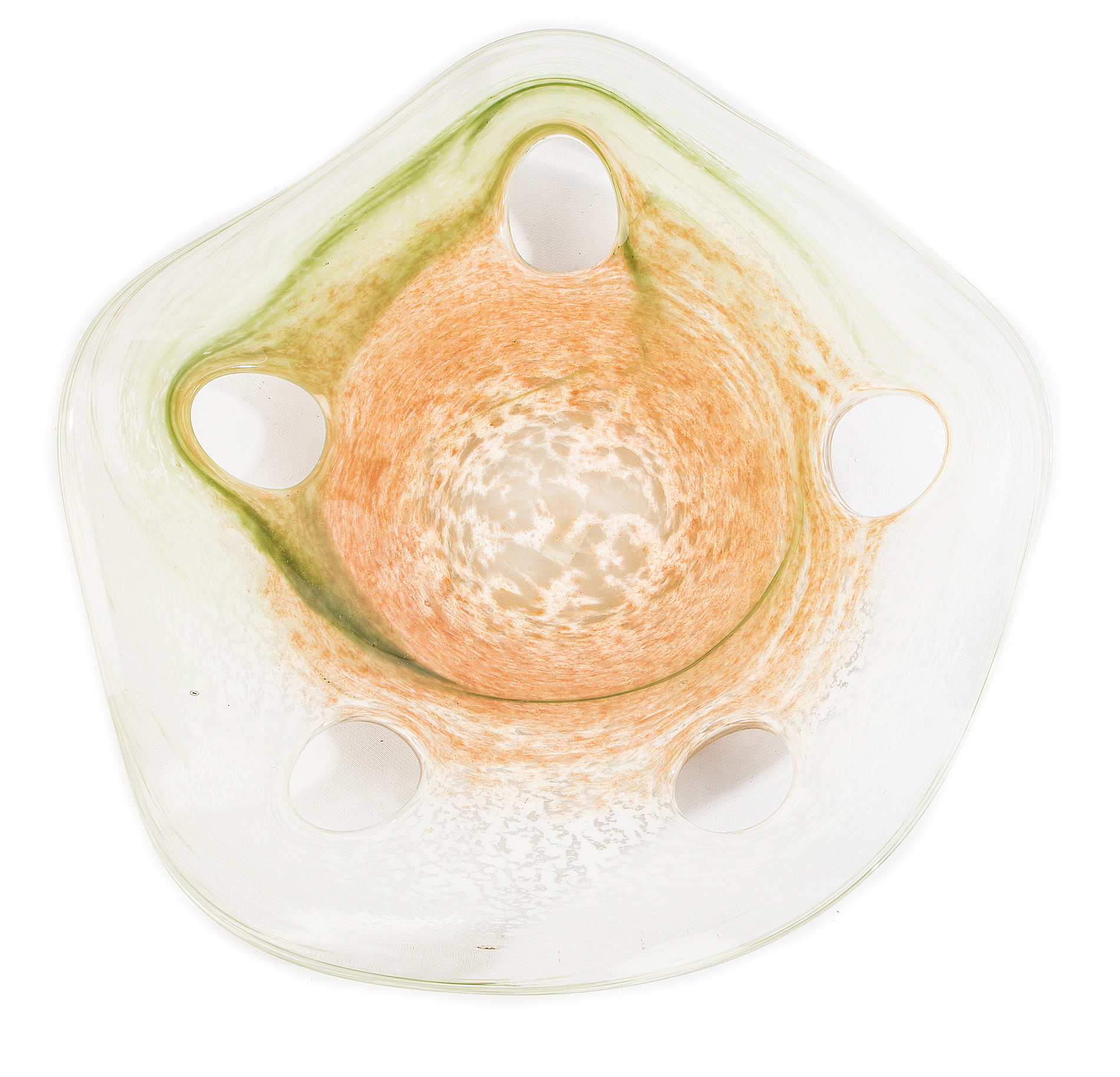 Polish Made Art Glass Bowl