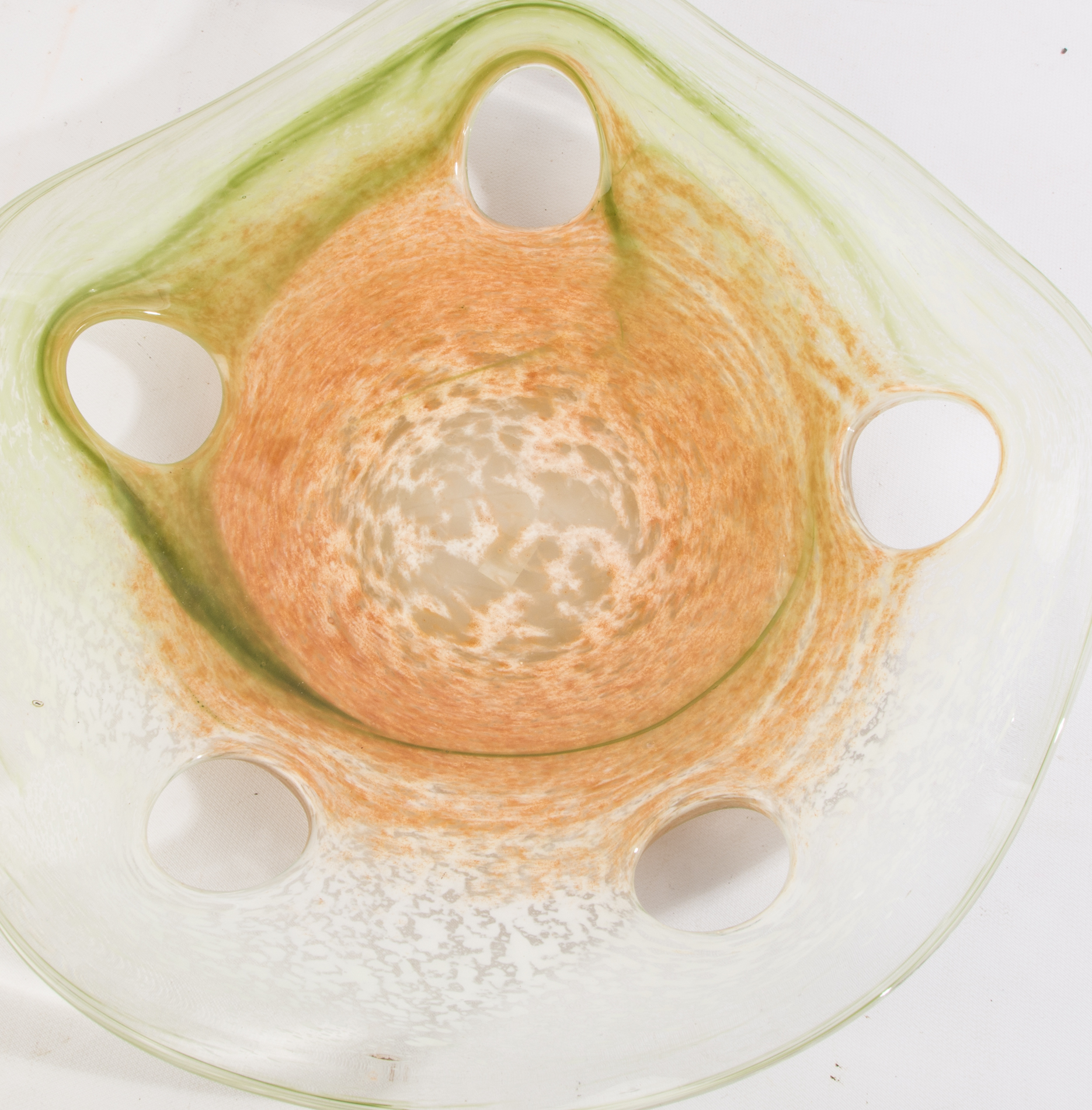 Polish Made Art Glass Bowl