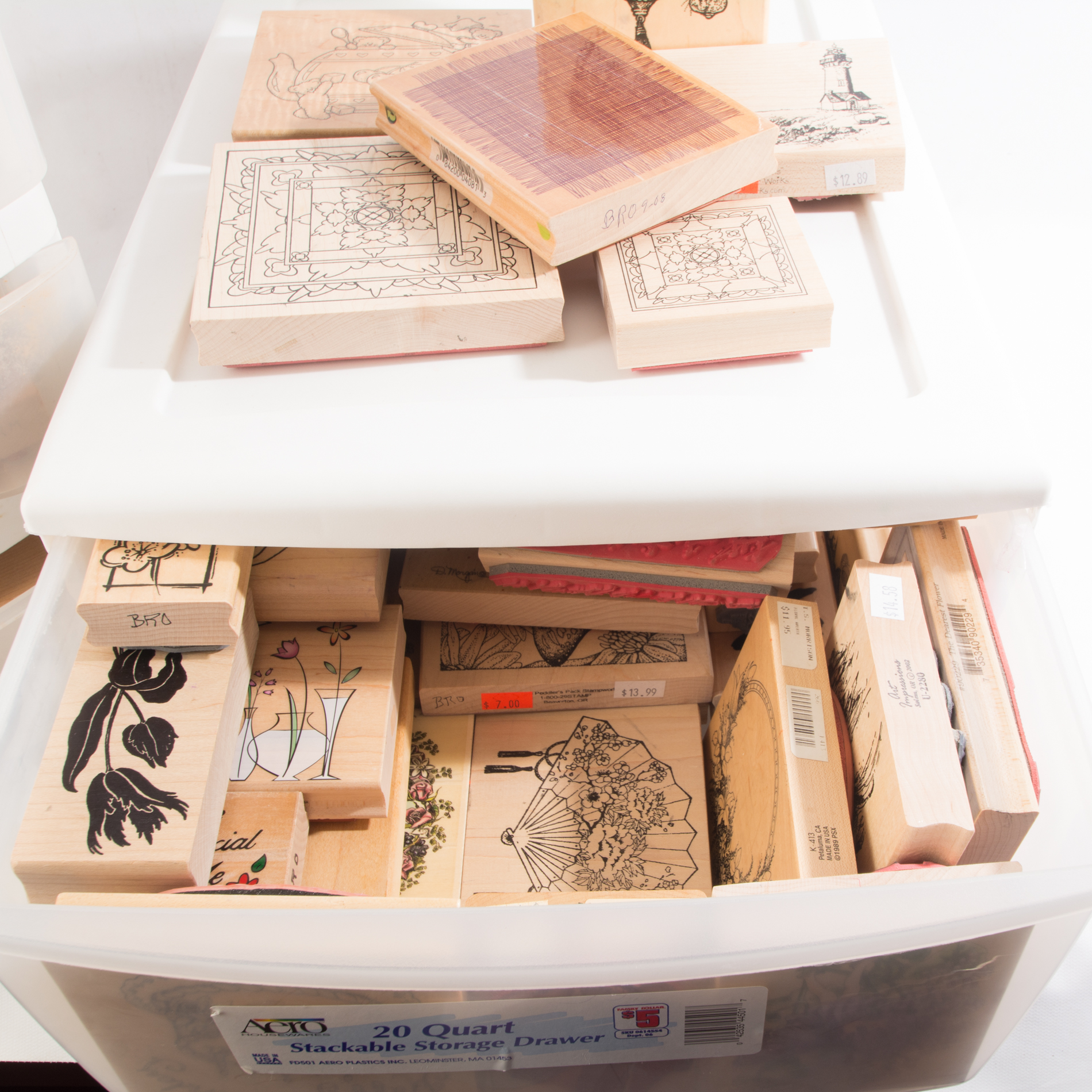 Generous Collection of Rubber Stamps