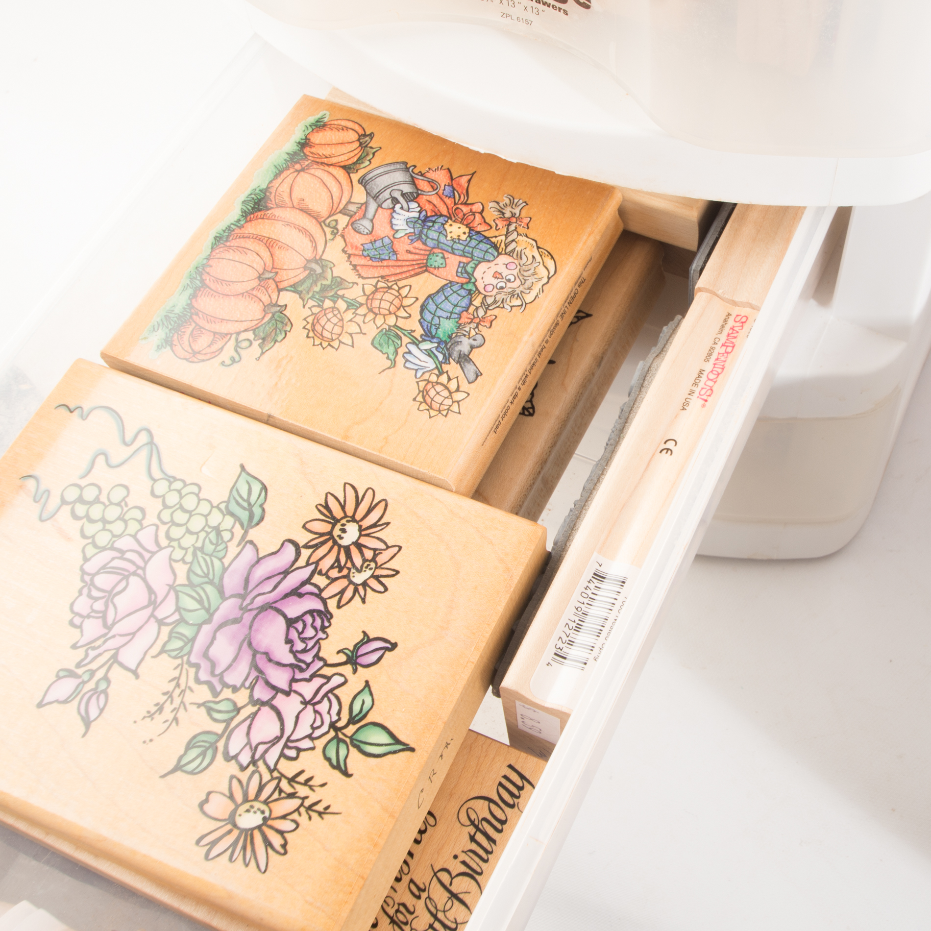 Generous Collection of Rubber Stamps