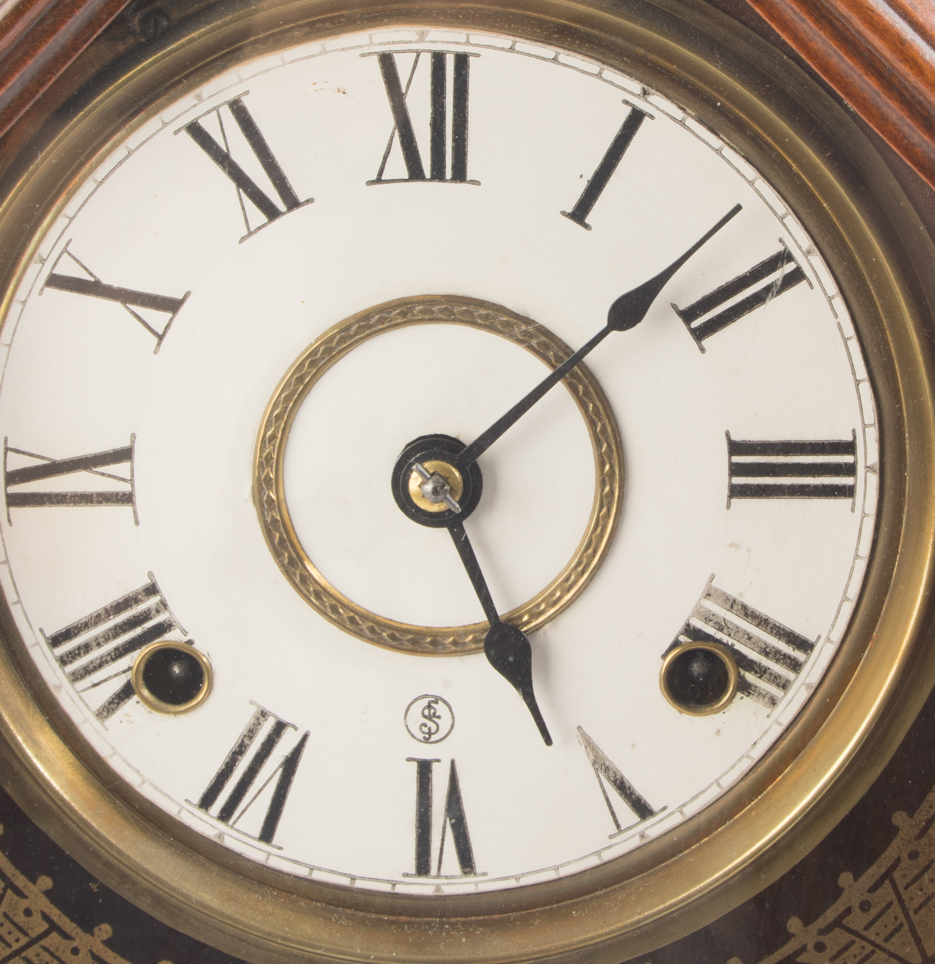 Antique Sessions Gingerbread Kitchen Clock