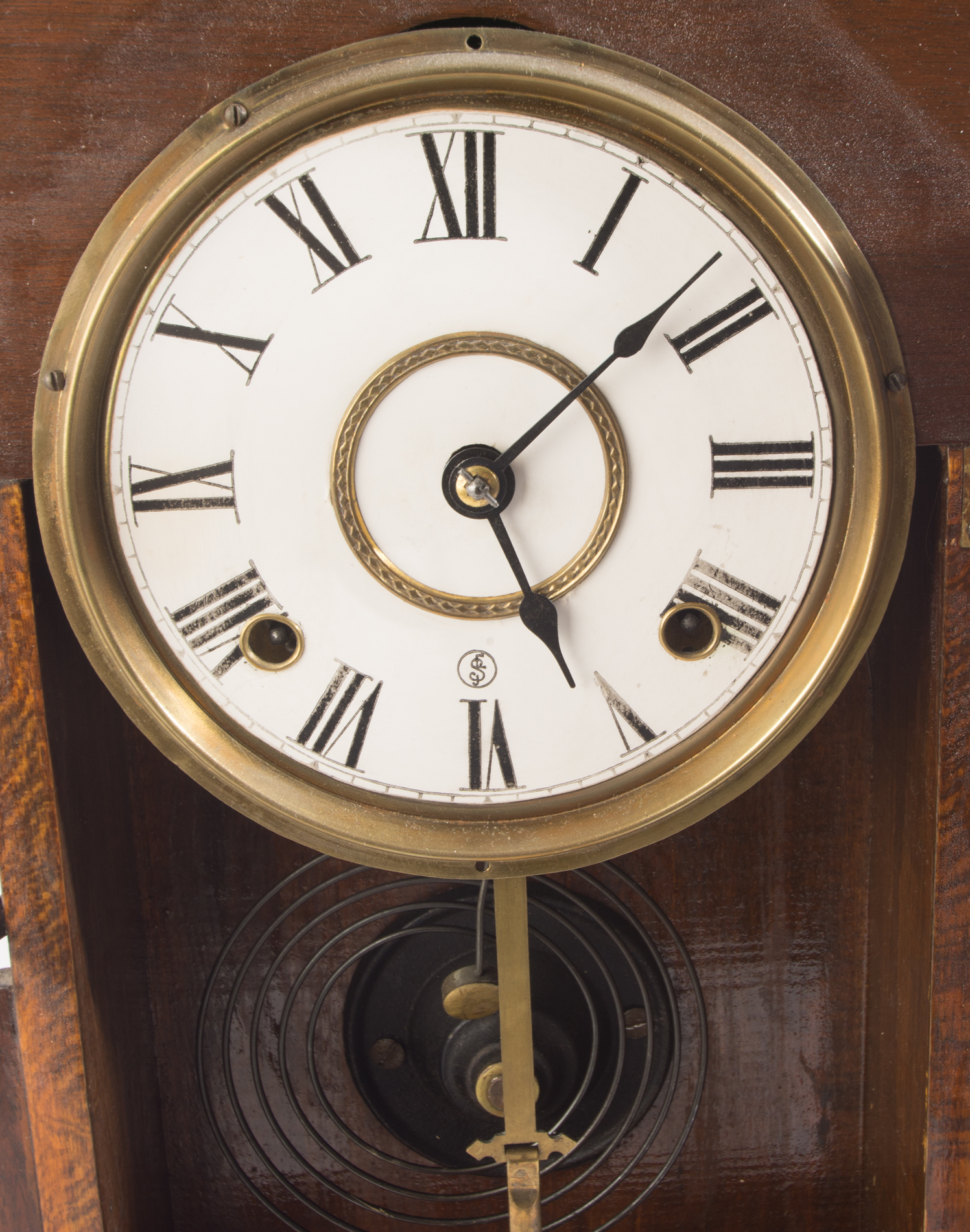 Antique Sessions Gingerbread Kitchen Clock