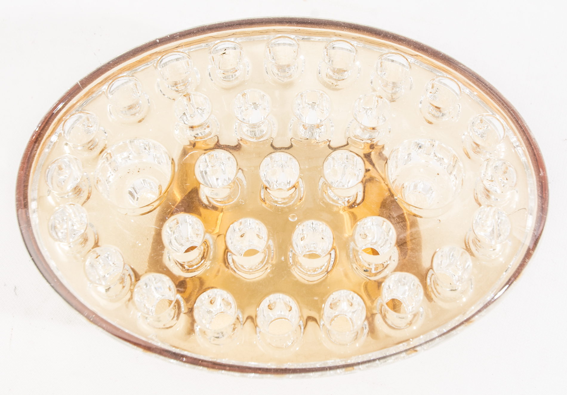 Vintage Flower Frog and Vase