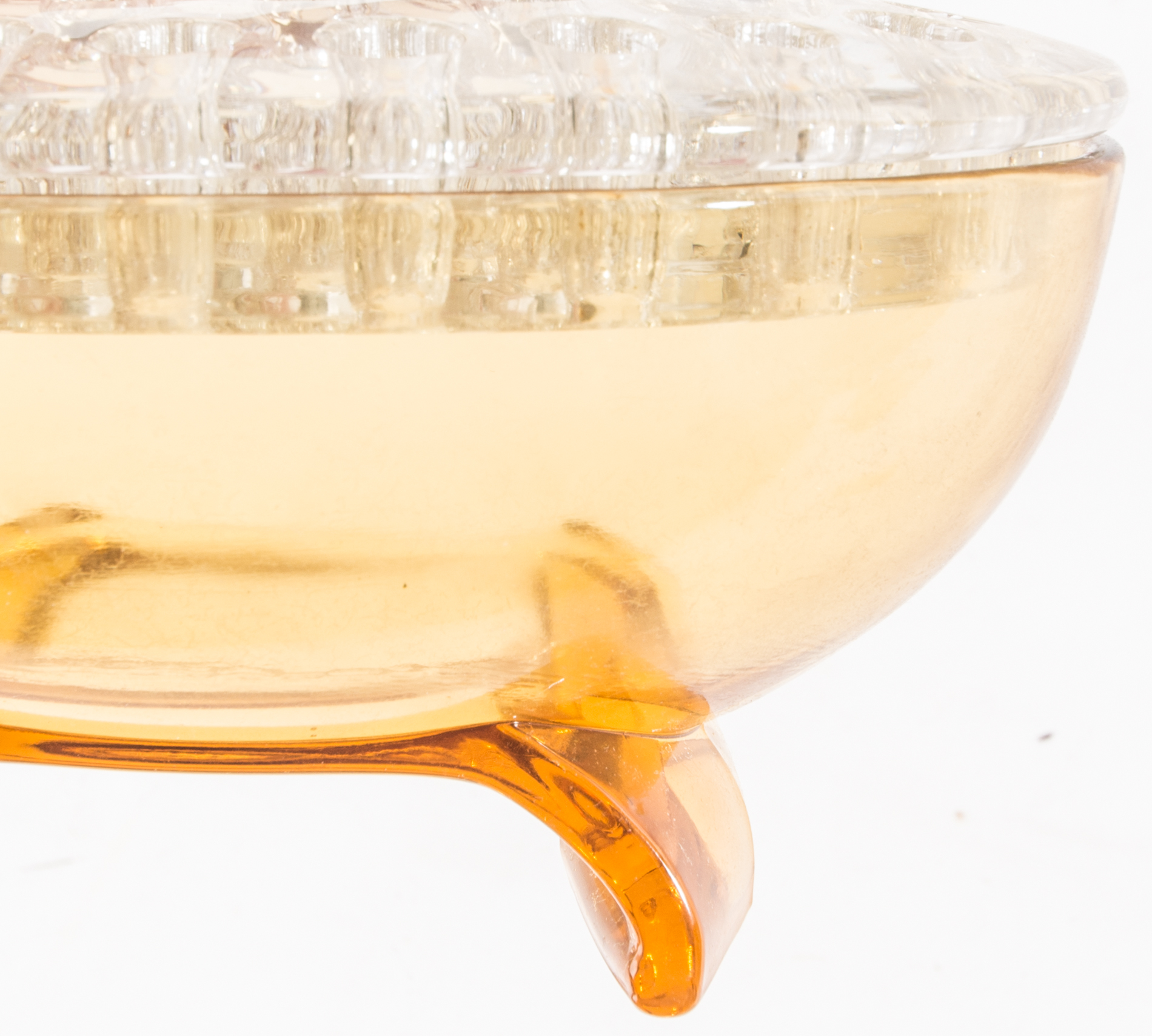 Vintage Flower Frog and Vase