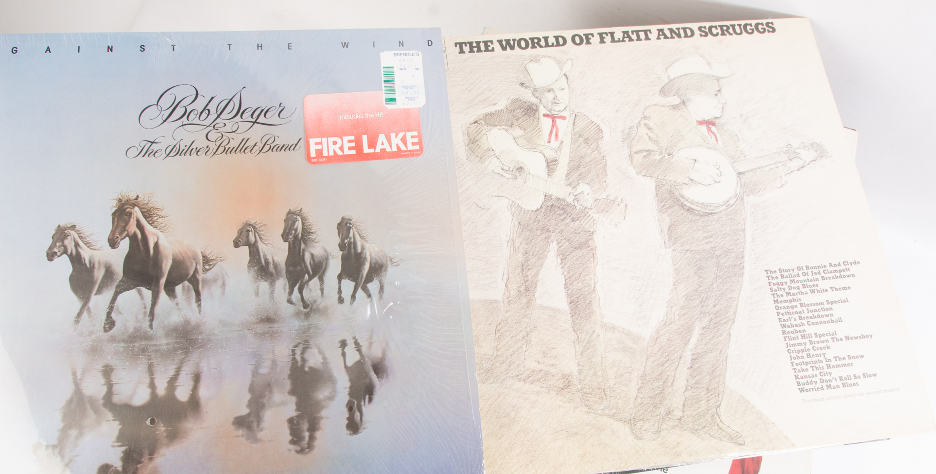 John Lennon, Willie Nelson and Other Vintage LPs