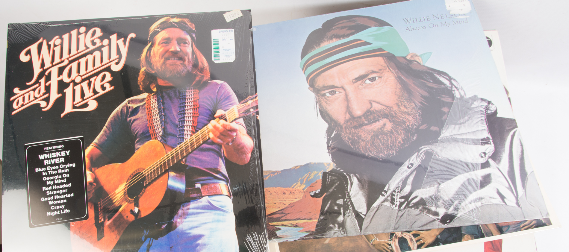 John Lennon, Willie Nelson and Other Vintage LPs