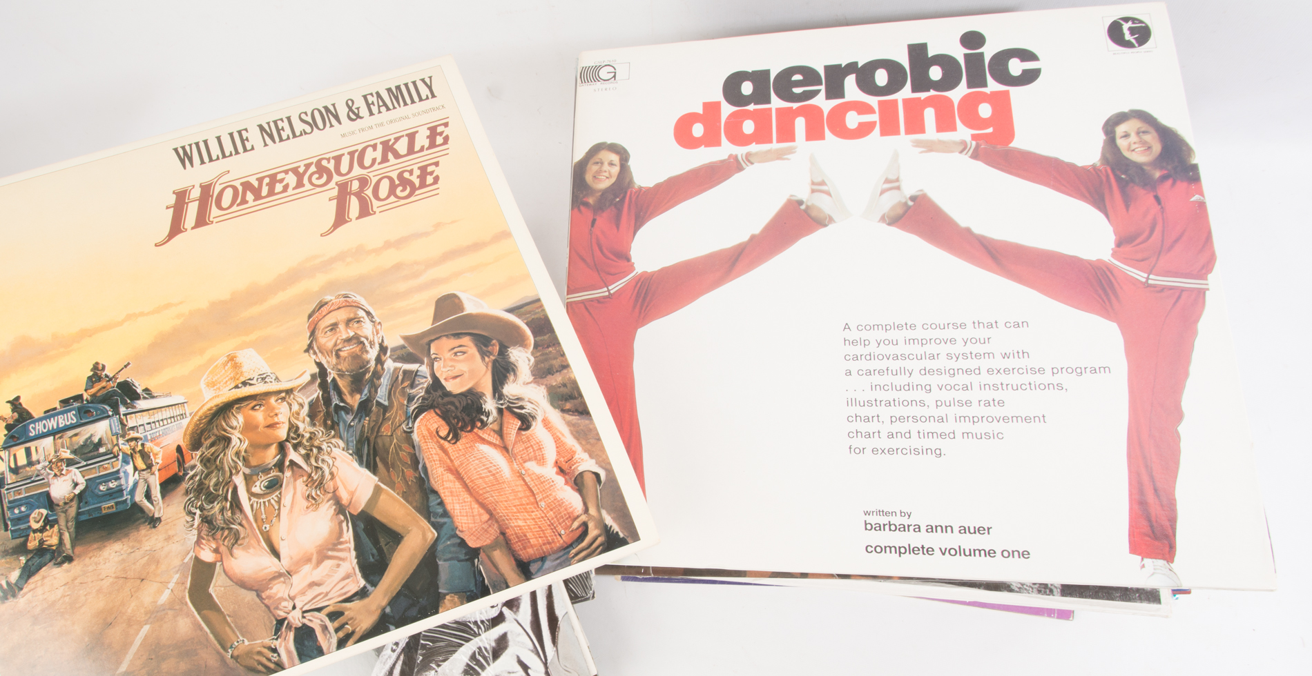 John Lennon, Willie Nelson and Other Vintage LPs