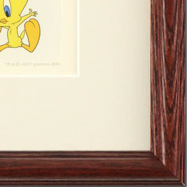 Warner Bros. Limited Edition Hand Tinted Etching "Tweety Bird"