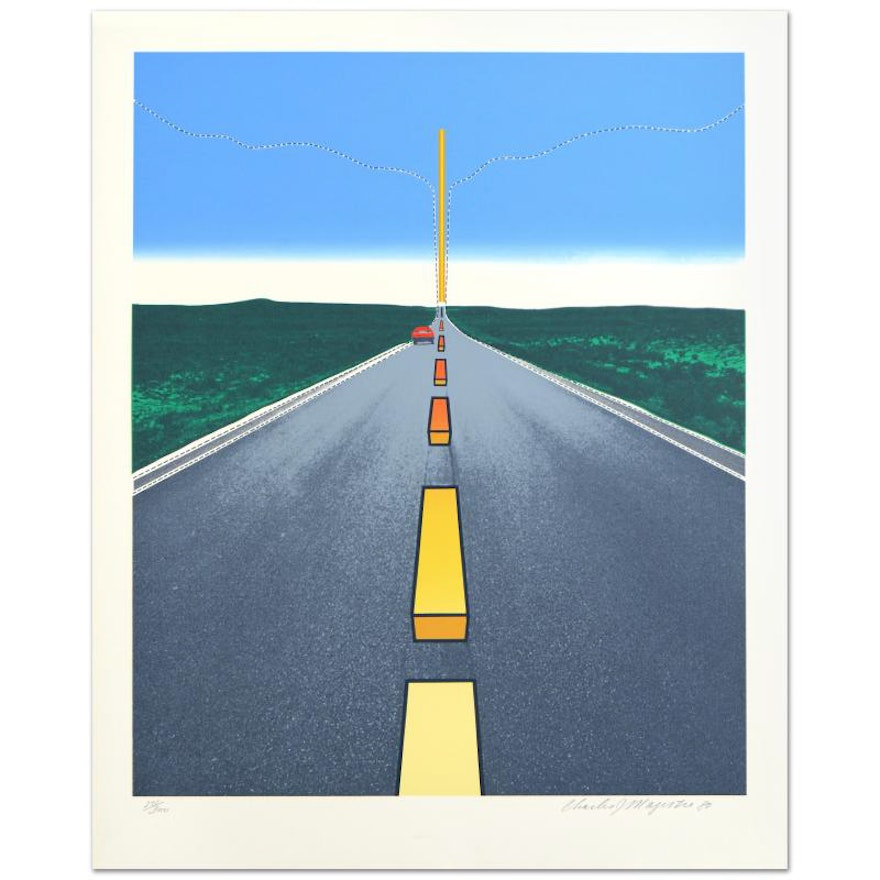 Charles Magistro Limited Edition Lithograph on Paper titled "Great American Landscape"