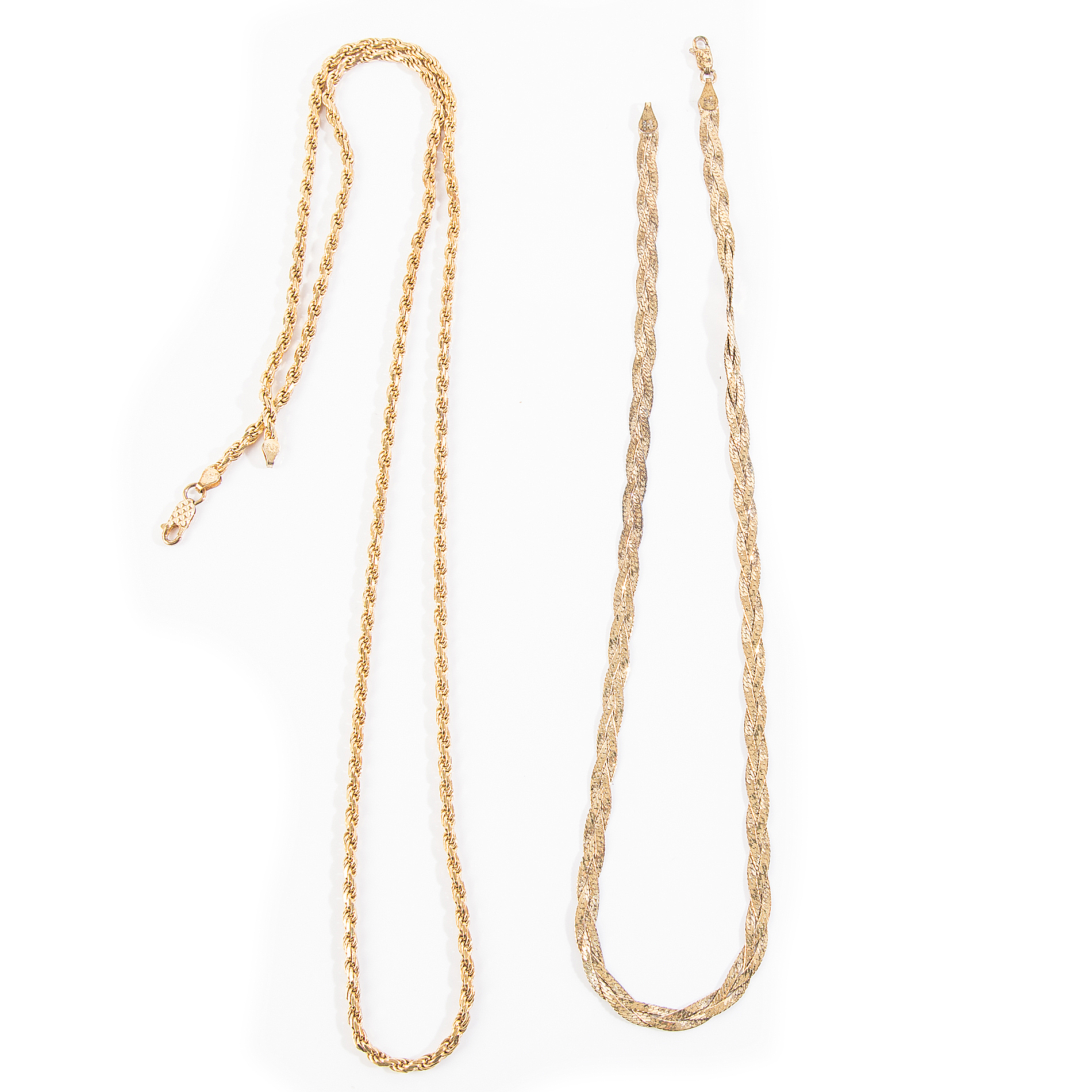 Gold Plated Sterling Silver Necklaces