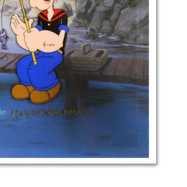 Myron Waldman "The Big One" Limited Edition Animation Cel