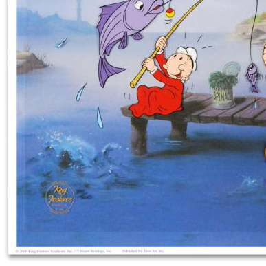 Myron Waldman "The Big One" Limited Edition Animation Cel