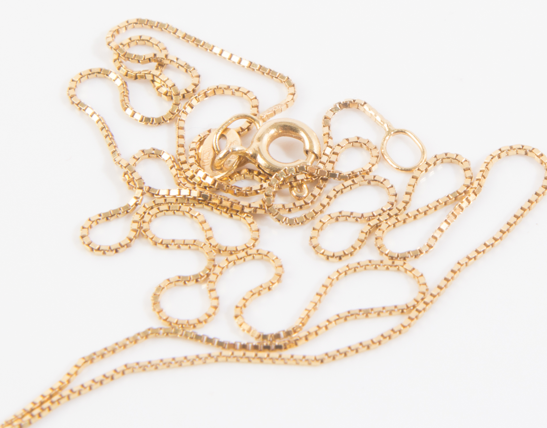 14K Yellow and White Gold and Diamond Heart Pendant Necklace