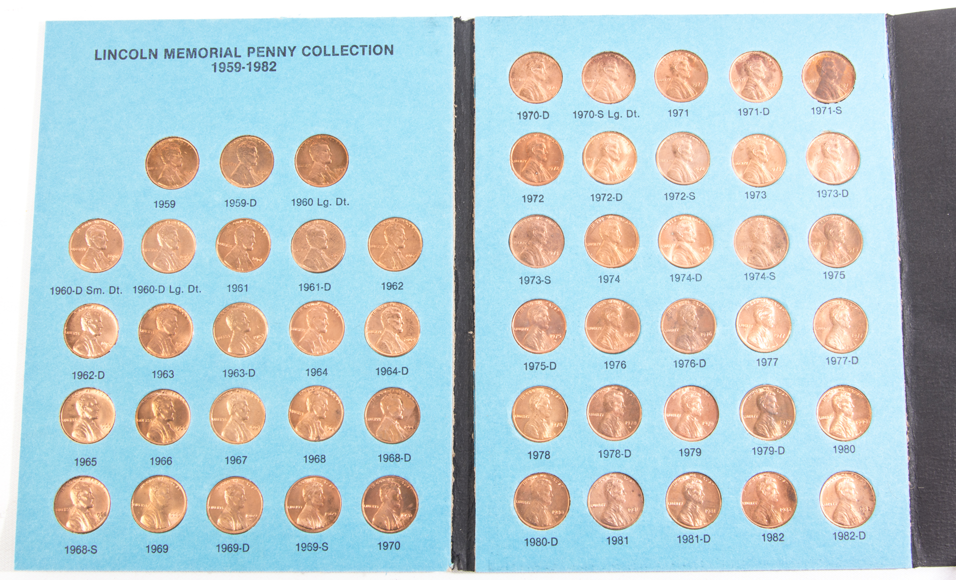 Lincoln Memorial Penny Collection