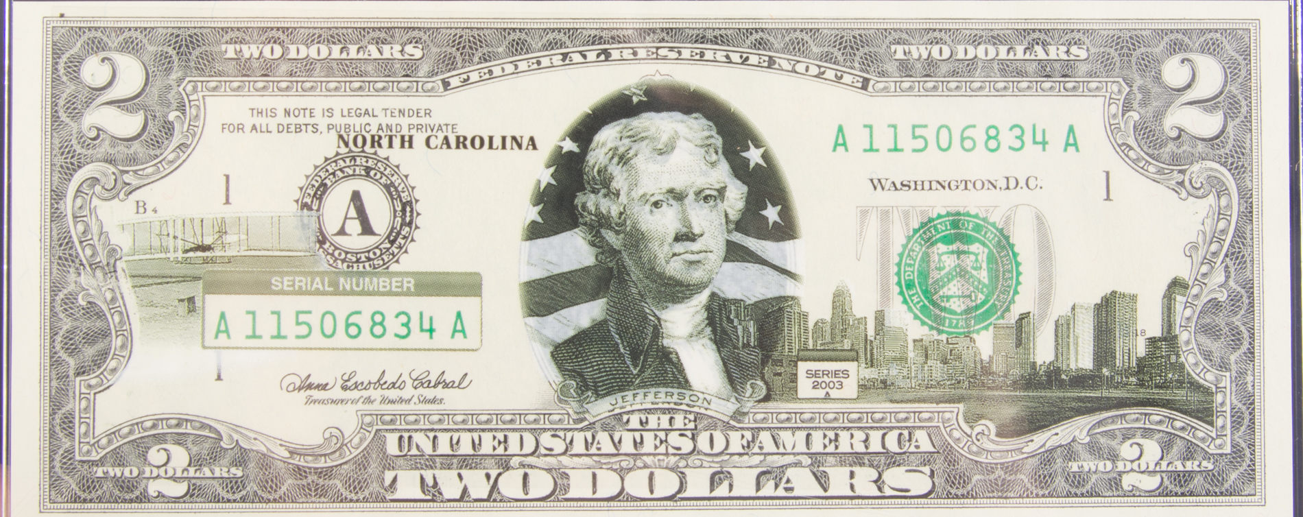 50 State $2 Bill Collection