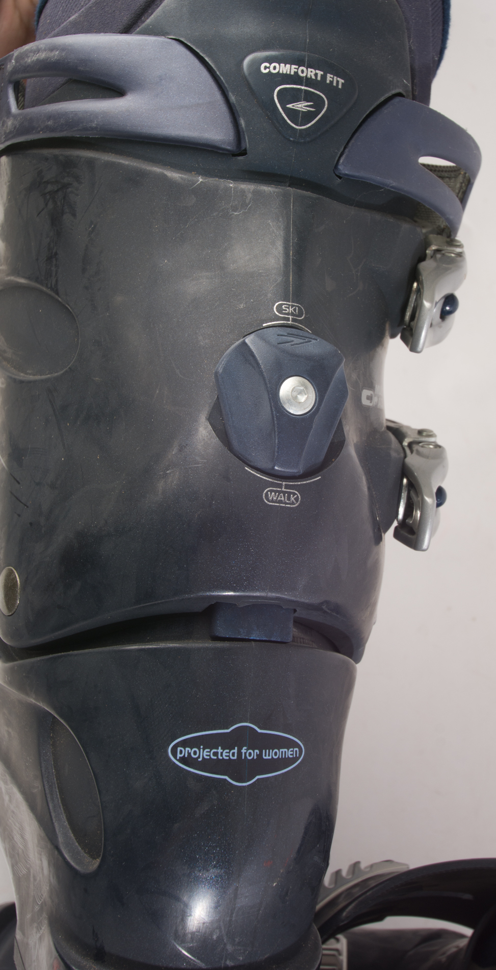 Three Pairs of Ski Boots featuring Rossignol