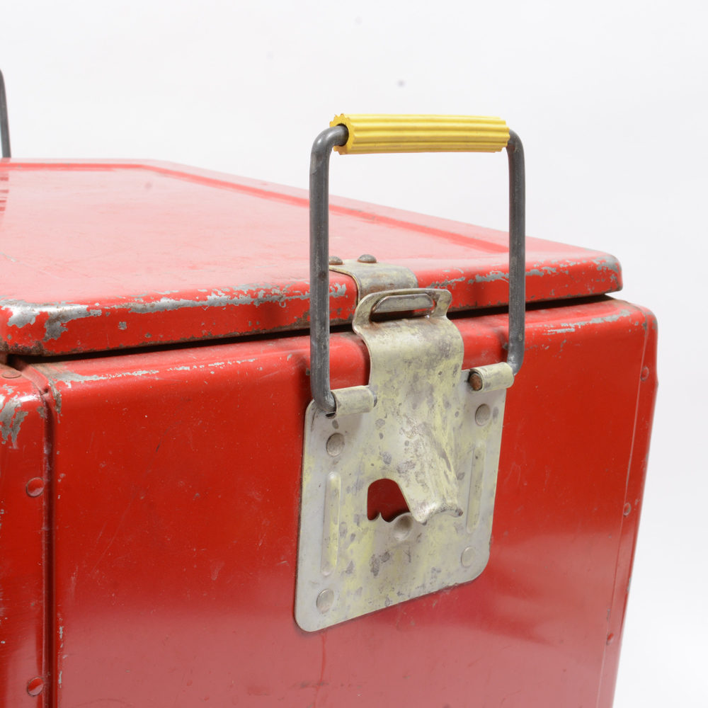 Vintage Metal Coolers Including Coca-Cola