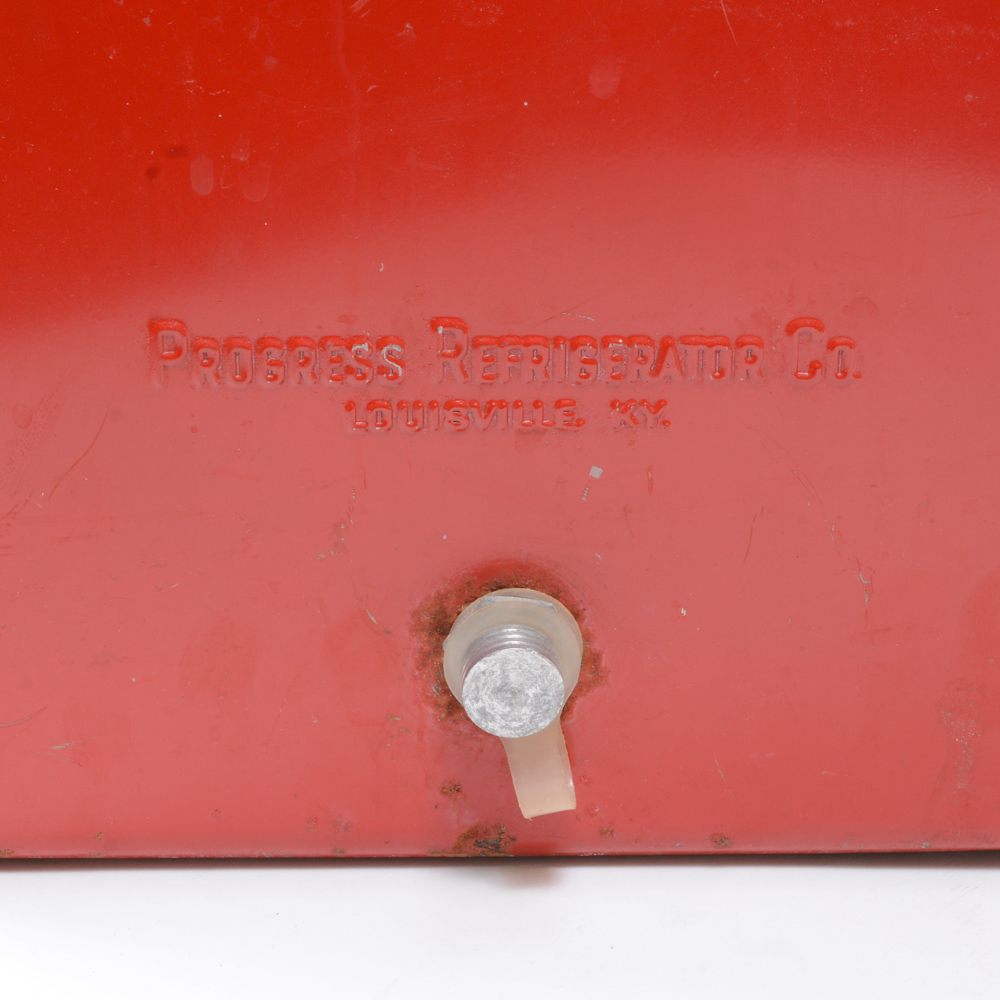 Vintage Metal Coolers Including Coca-Cola