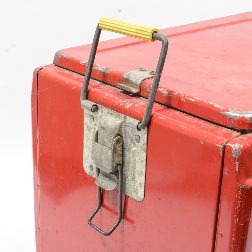 Vintage Metal Coolers Including Coca-Cola
