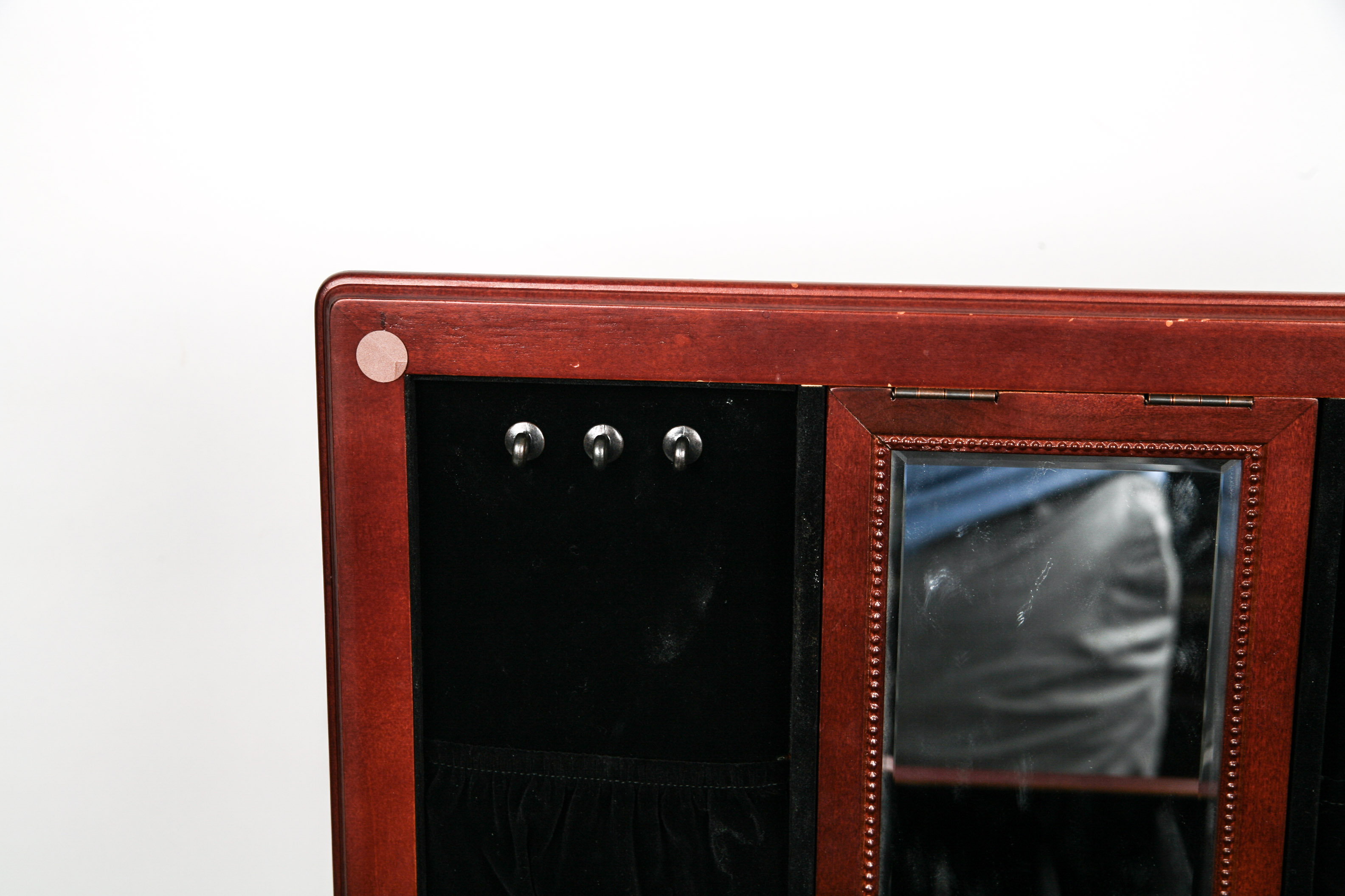 Wooden Table Top Jewelry Box