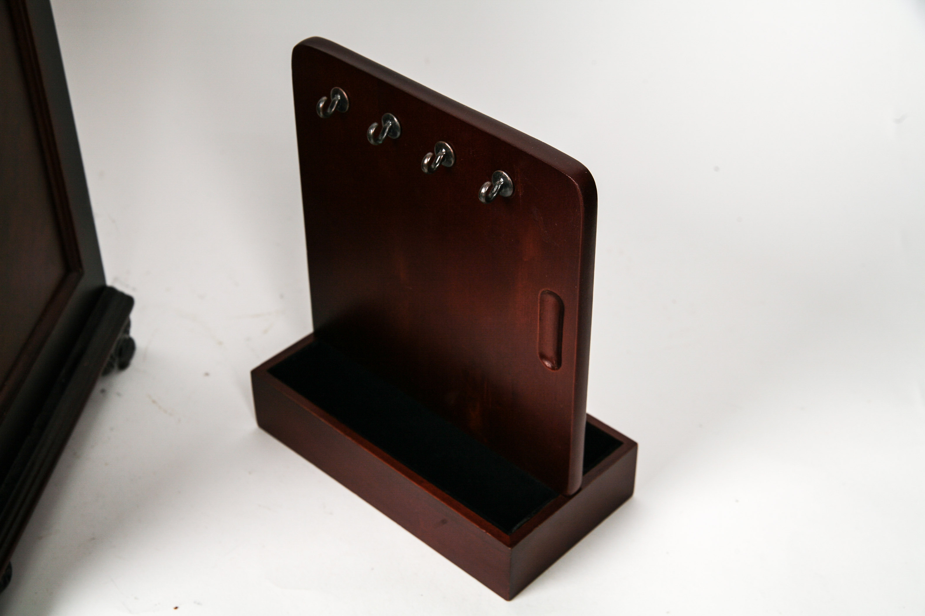 Wooden Table Top Jewelry Box