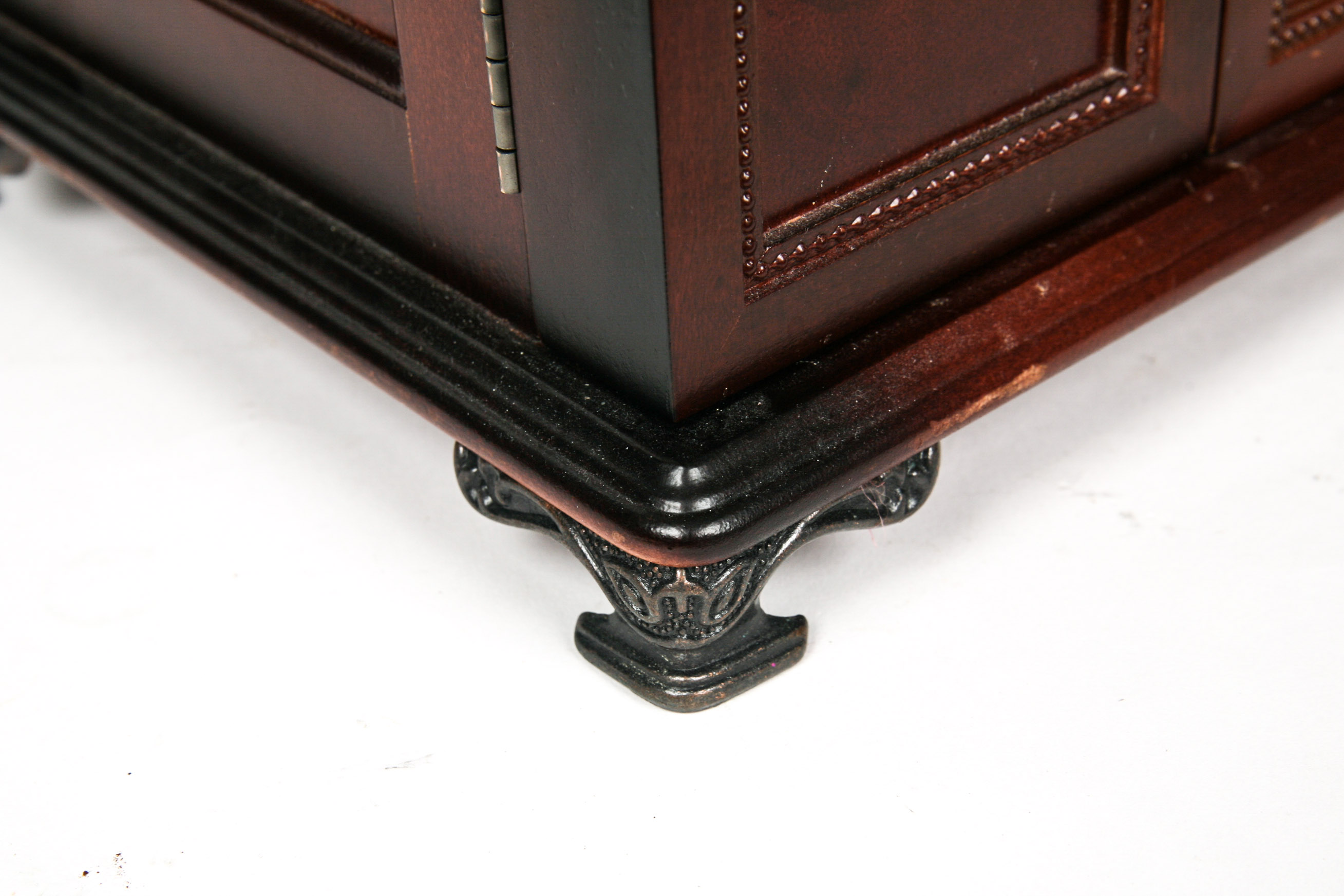 Wooden Table Top Jewelry Box