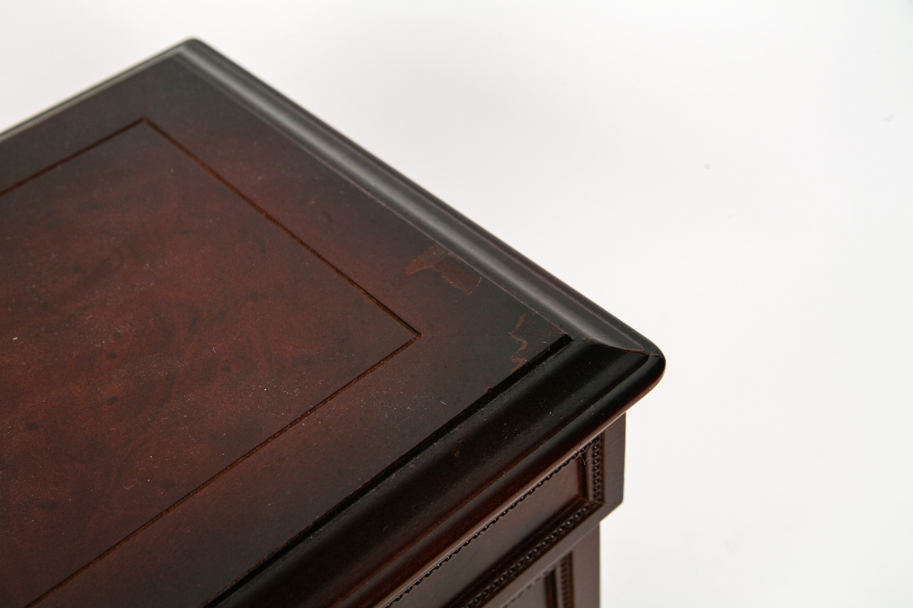 Wooden Table Top Jewelry Box