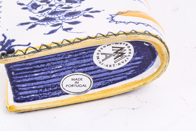 Collection of Hand Painted Portuguese Porcelain Tableware