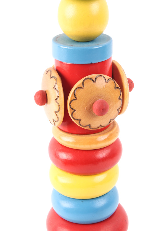 Russian Hand Painted Wood Toys