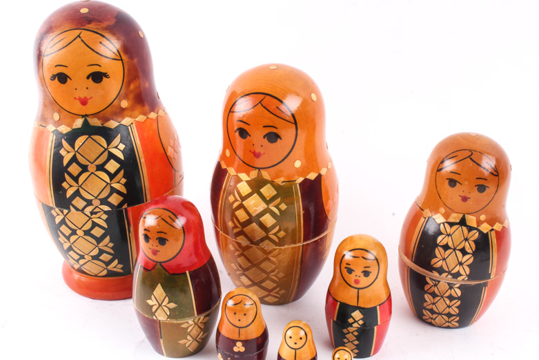 Russian Matryoshka Nesting Dolls