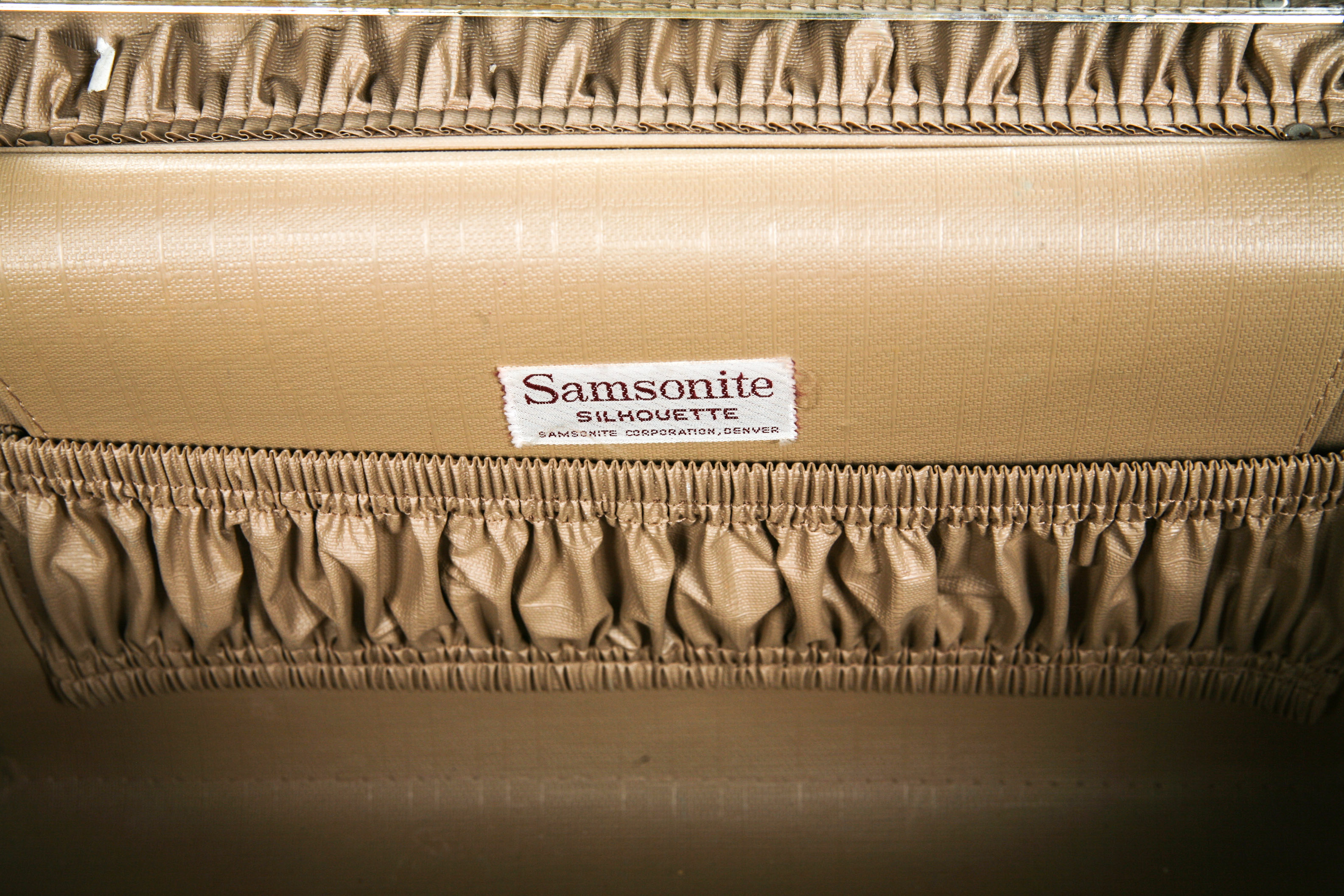 Vintage Red Samsonite Luggage