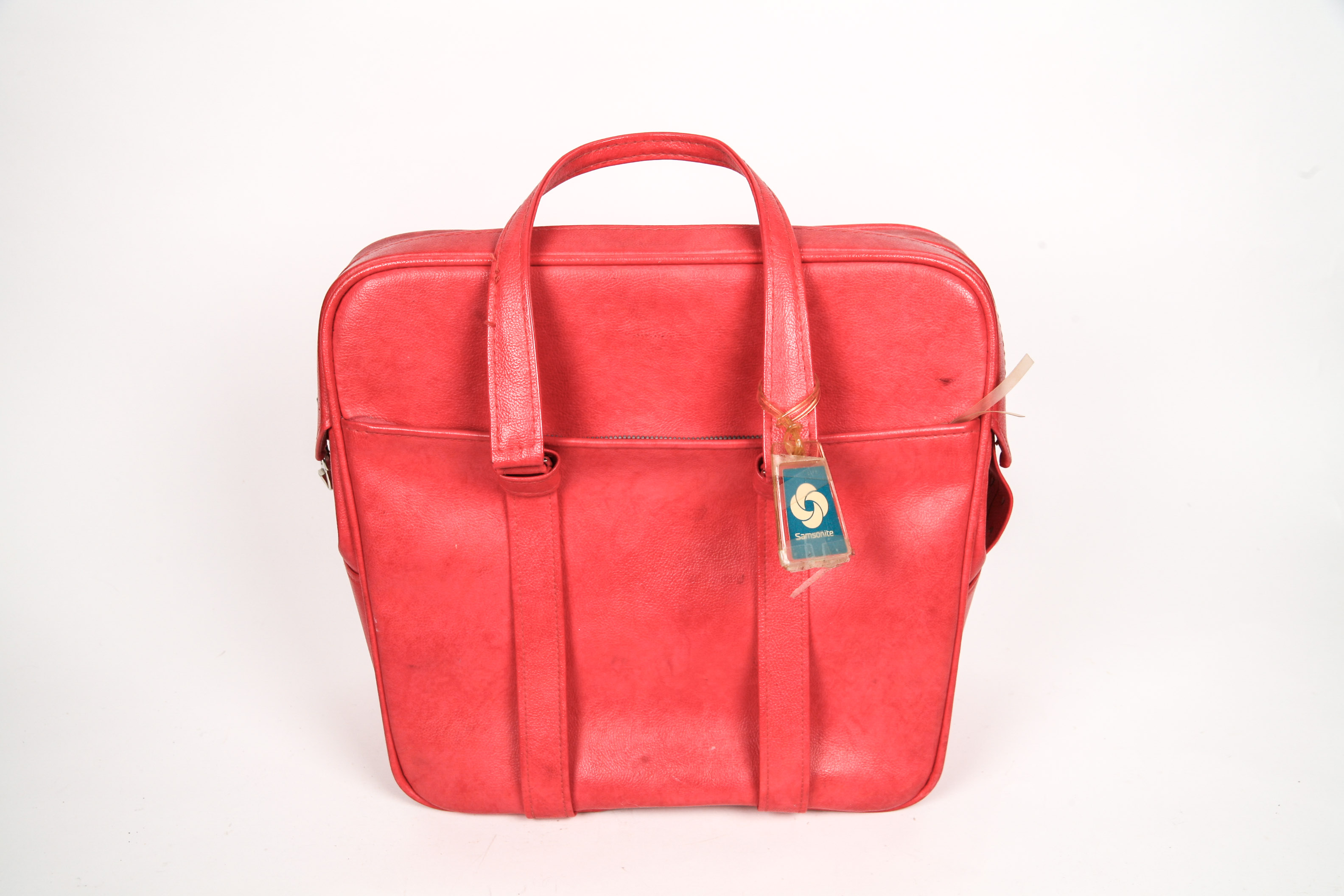 Vintage Red Samsonite Luggage