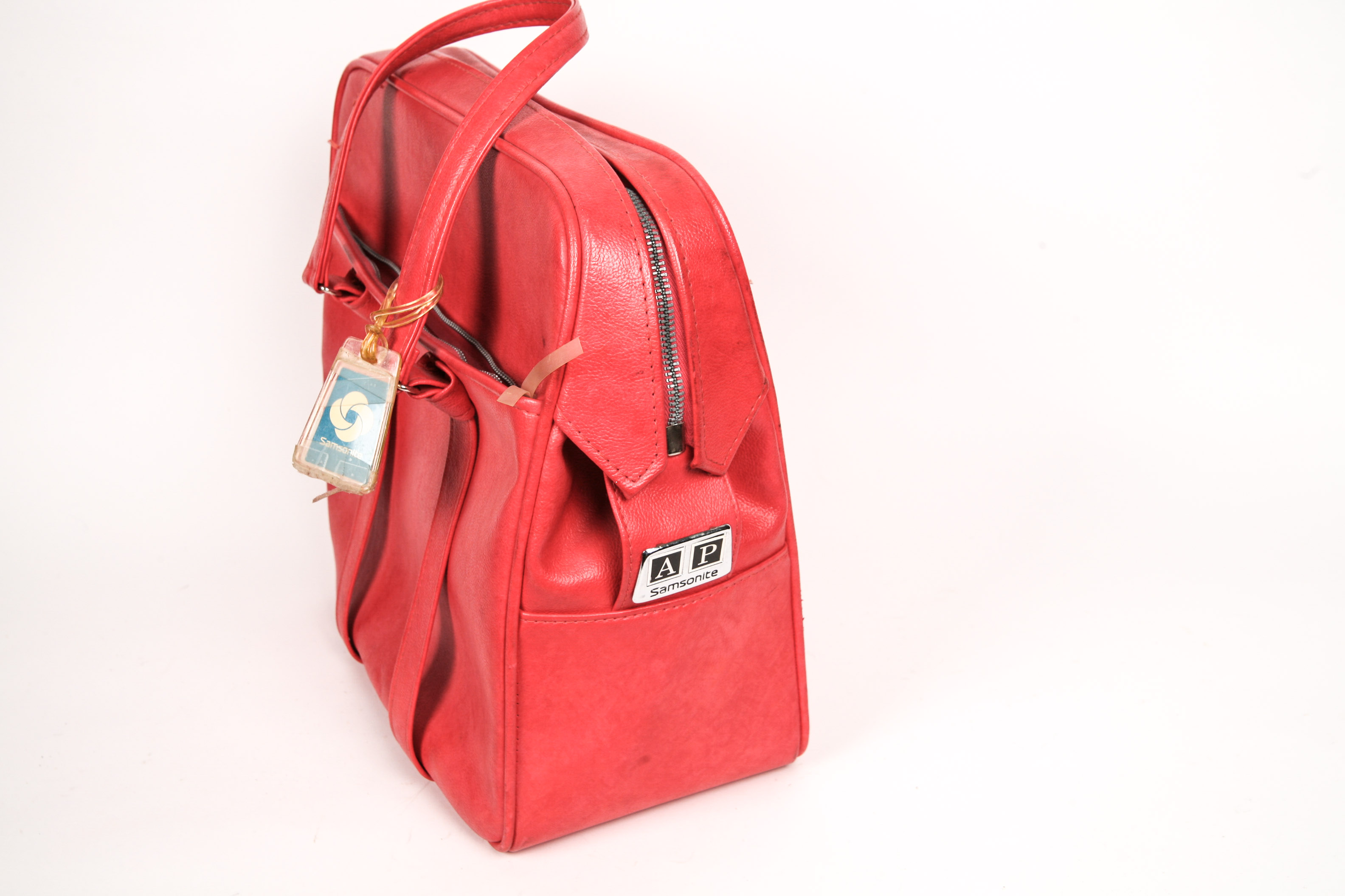 Vintage Red Samsonite Luggage