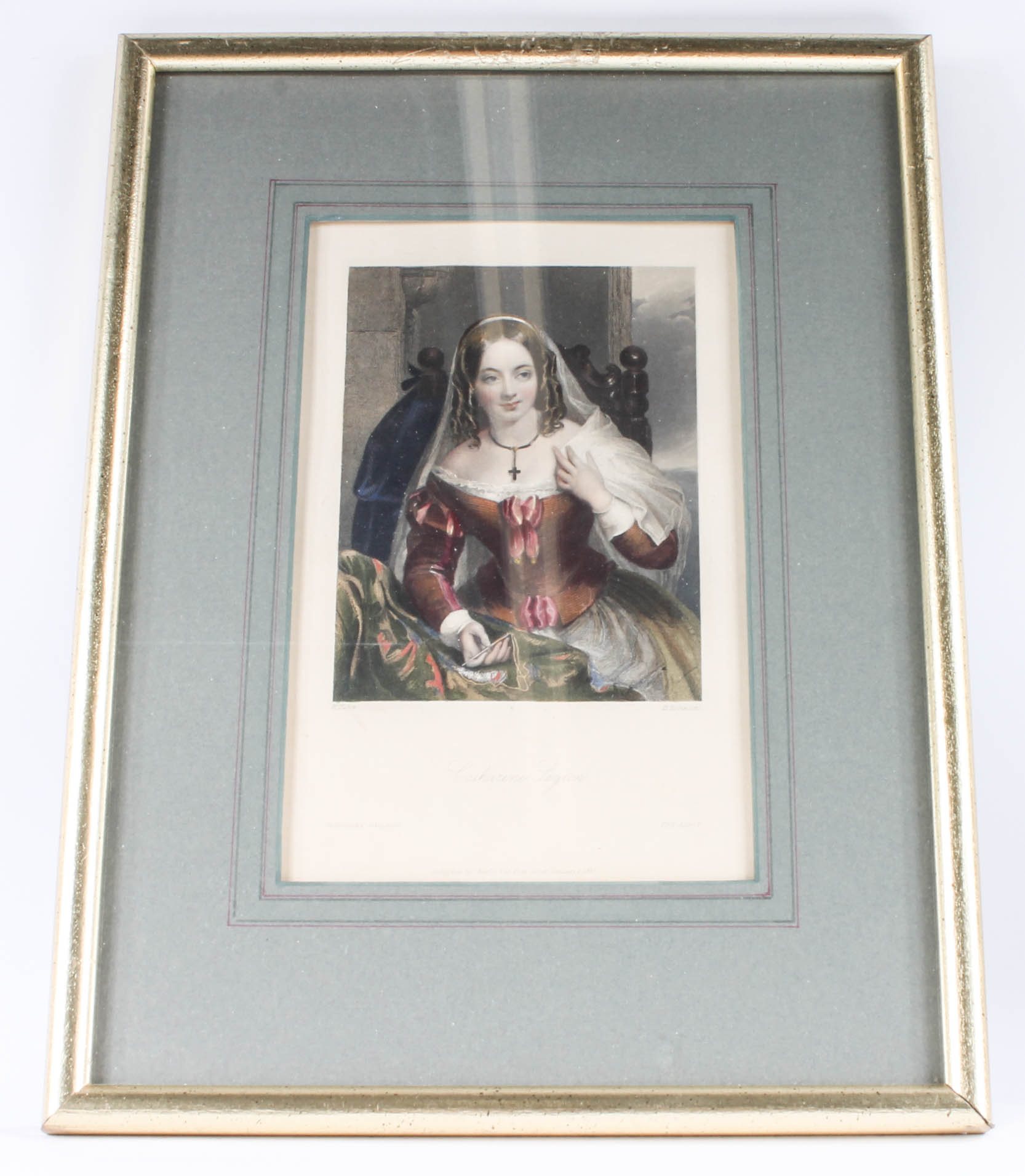 Group of Antique Colored Engravings