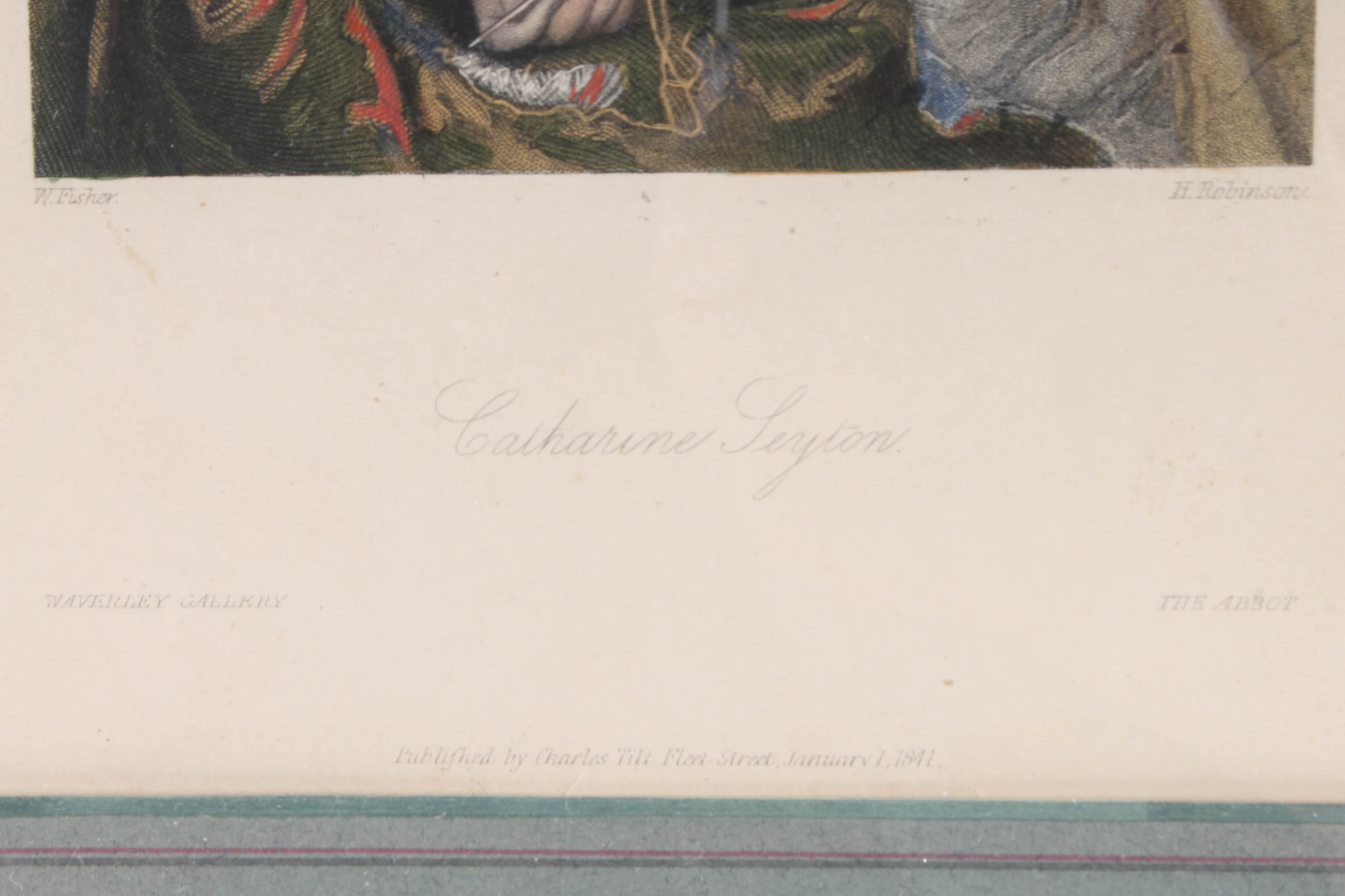 Group of Antique Colored Engravings