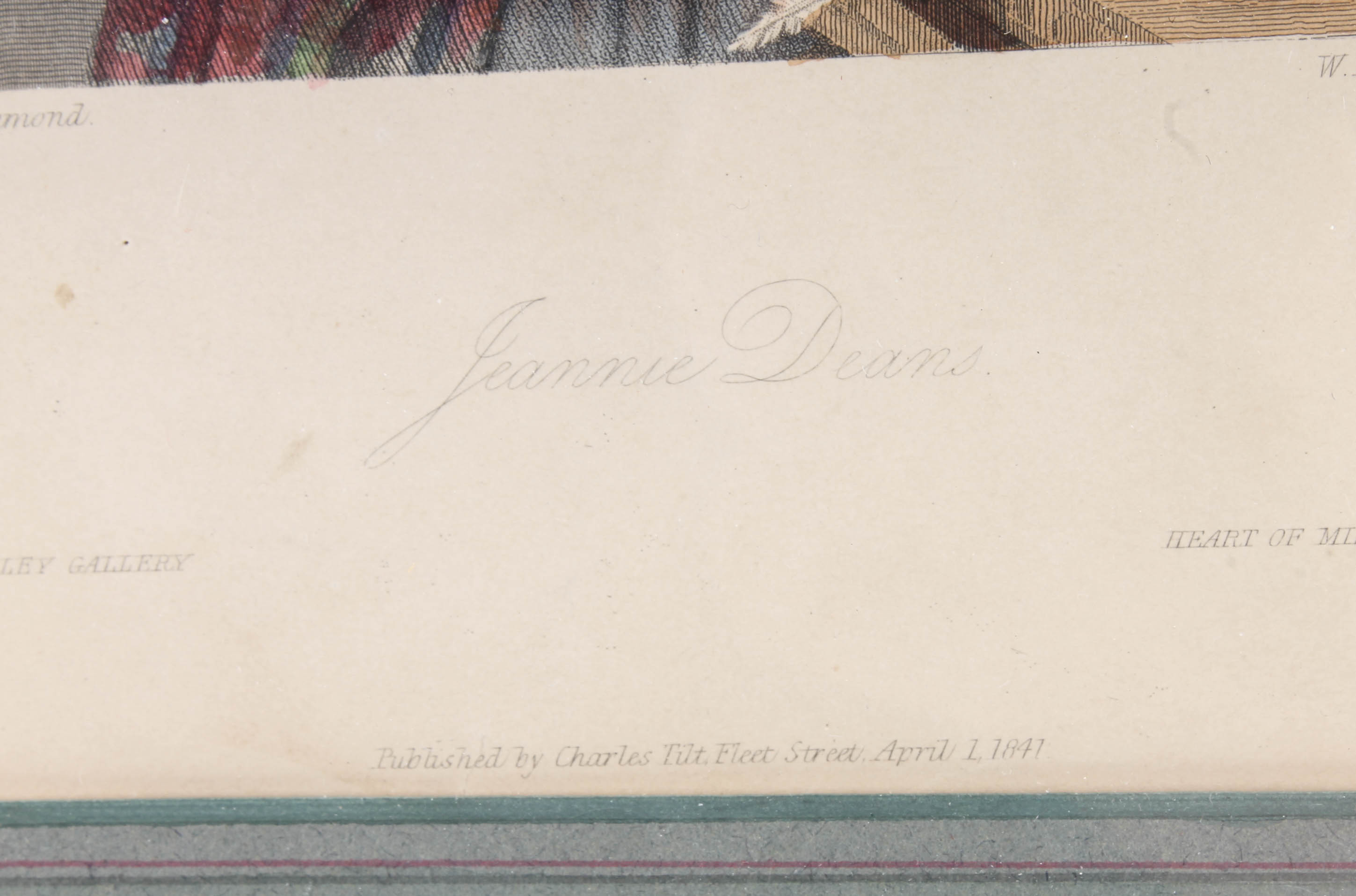 Group of Antique Colored Engravings