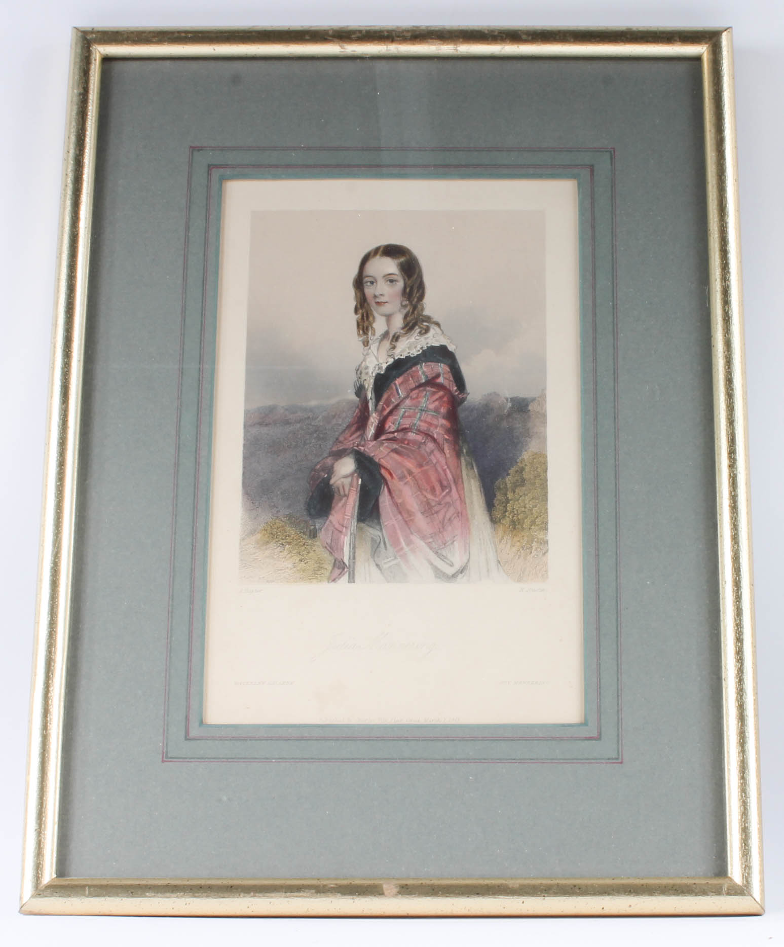 Group of Antique Colored Engravings