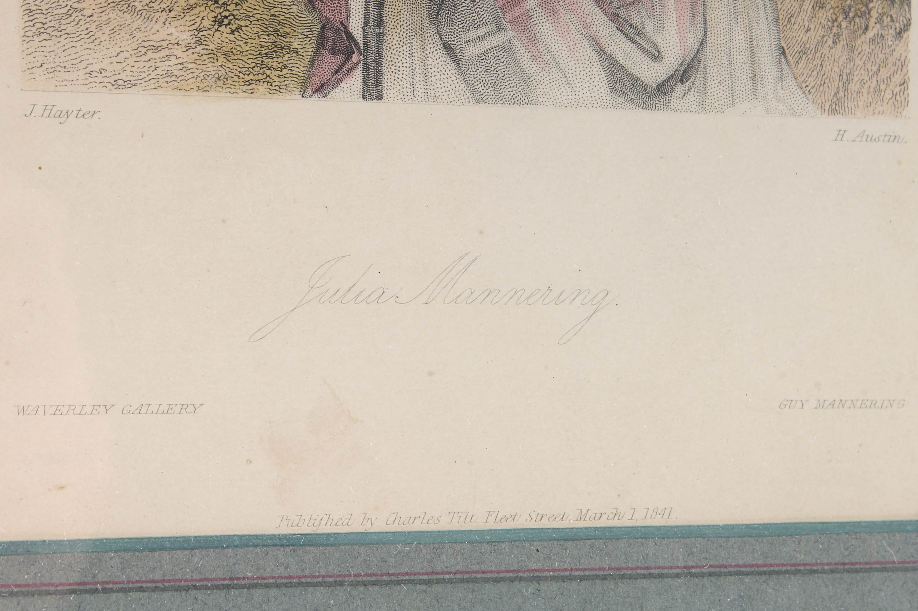 Group of Antique Colored Engravings