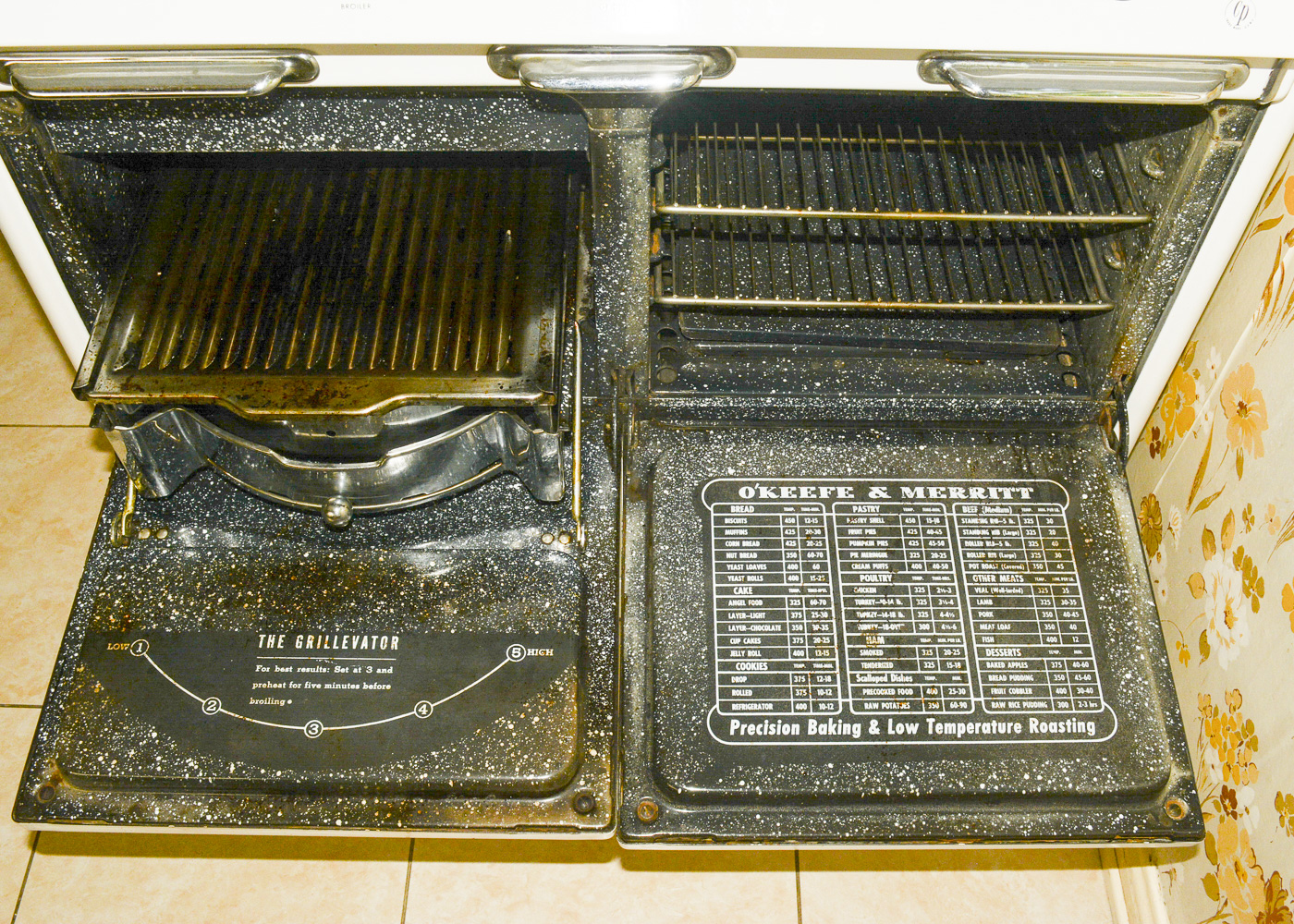 Vintage O'keefe & Merritt Stove