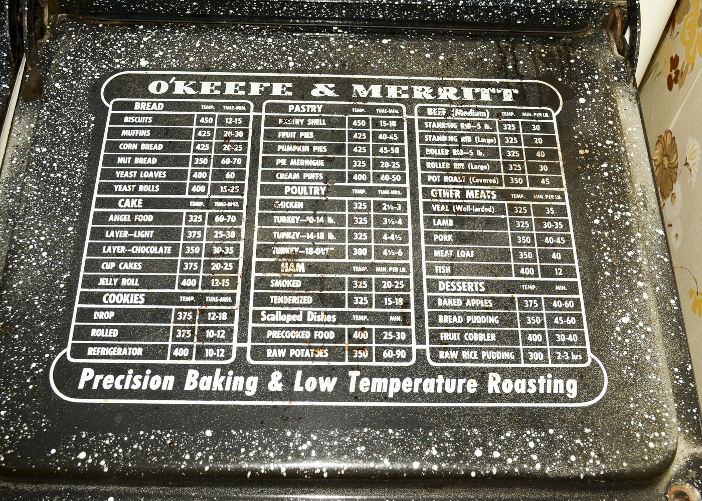 Vintage O'keefe & Merritt Stove