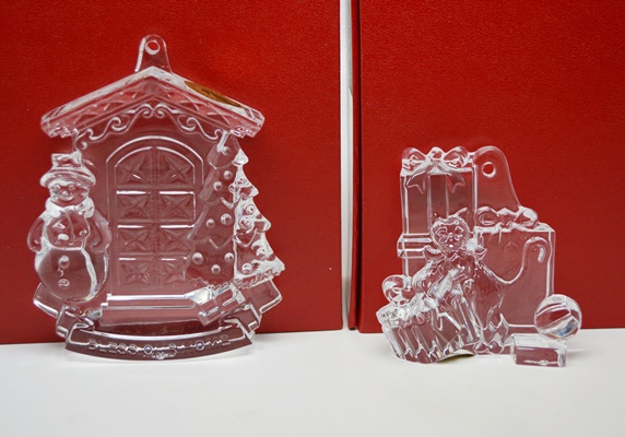 Dated Waterford Crystal Christmas Ornaments